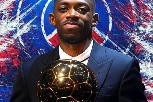 黄健翔：登贝莱的双轴心脚真是厉害，一下子开了窍，踢球又不自私